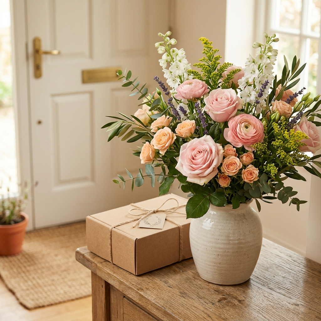 Monthly flower subscription box